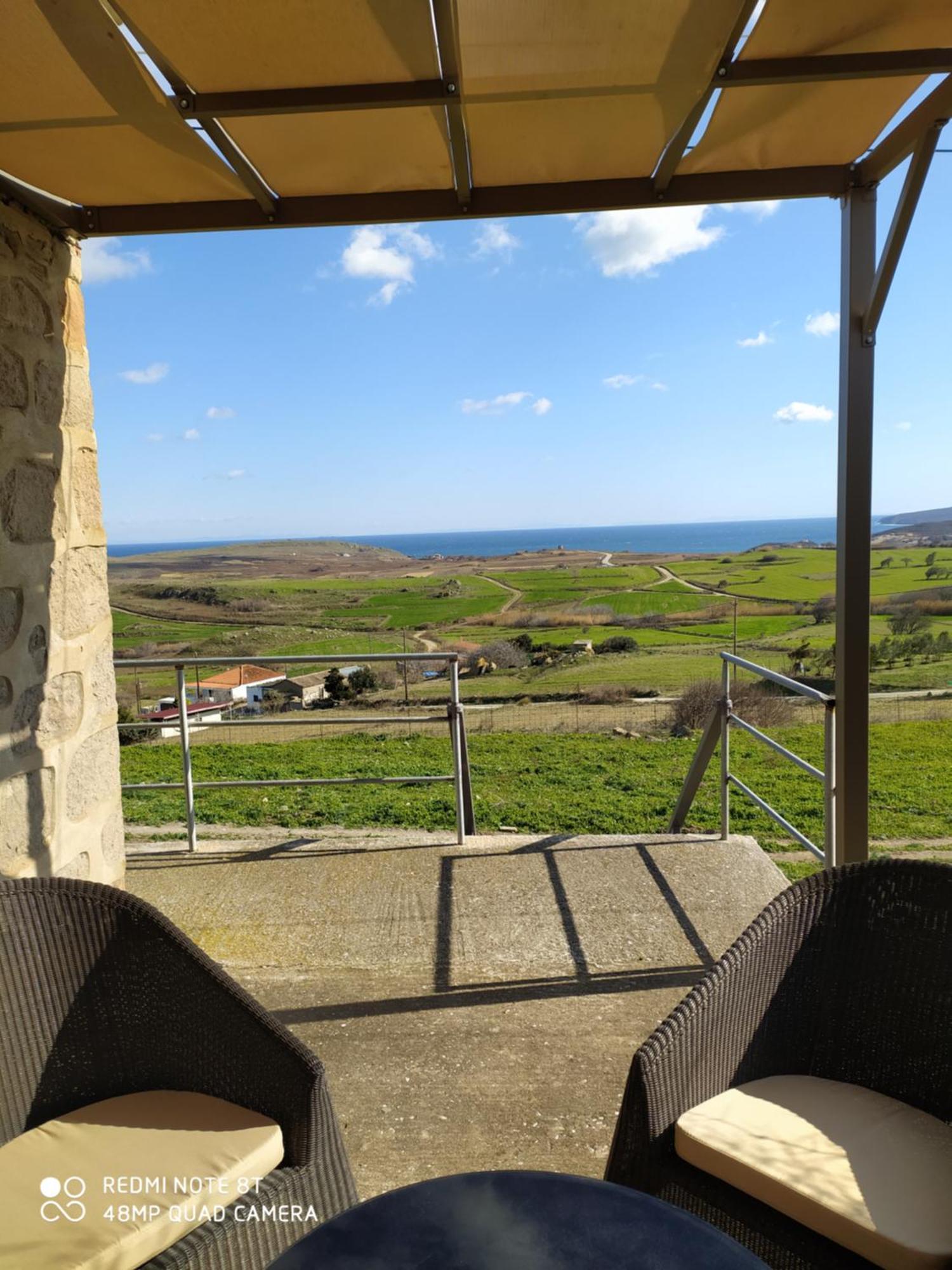 Apartamento Cozy House With Amazing Sea View Kaminia  Exterior foto